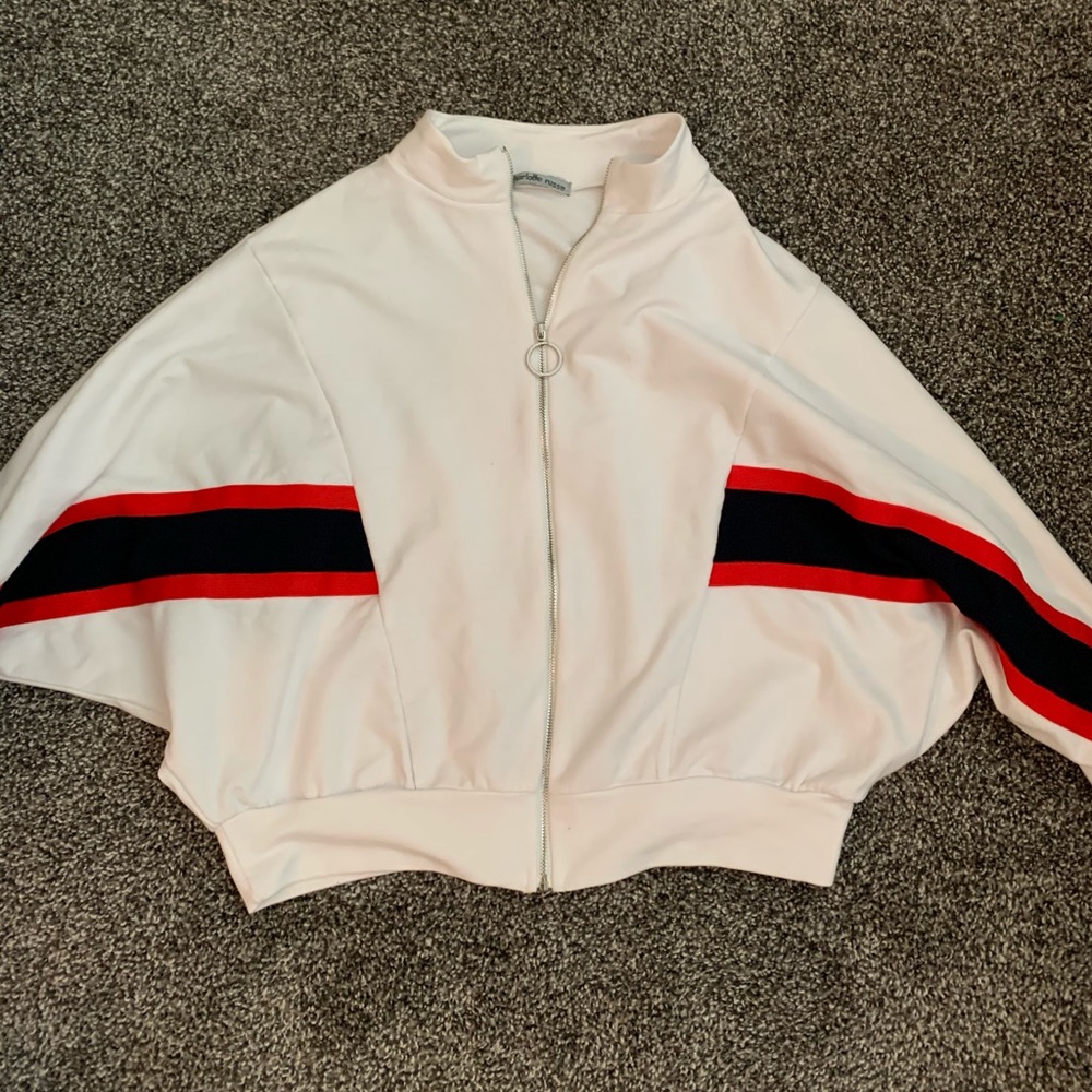Cropped Zip up jacket